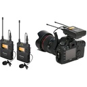 Saramonic UwMic9 2-Person Camera-Mount Wireless Omni Lavalier Microphone System