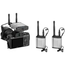 Saramonic Vlink2 Kit2 Camera-Mount 2-Person Wireless Omni Lavalier Microphone System with Talkback