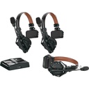 Hollyland Solidcom C1 Pro-3S Full-Duplex ENC Wireless Intercom System with 3 Headsets