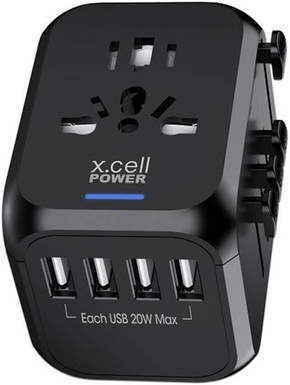 X.CELL ITC 200 20W International Travel Charger