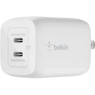 Belkin BoostCharge Pro 40W Dual USB-C GaN Wall Charger