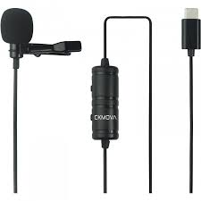 CKMOVA LCM1C clip-on USB-C microphone