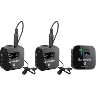 Saramonic Blink 900 B2 2-Person Digital Camera-Mount Wireless Omni Lavalier Microphone System