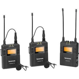 Saramonic UwMic9 2-Person Camera-Mount Wireless Omni Lavalier Microphone System