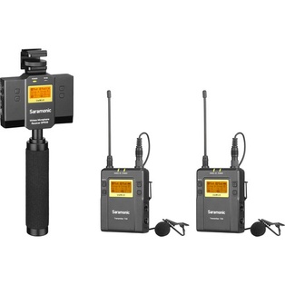 Saramonic UwMic9 kit 13 2-Person Camera-Mount Wireless Omni Lavalier Microphone System for Smartphones