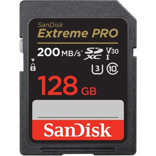 SanDisk 128GB Extreme PRO UHS-I SDXC Memory Card 200MB/S