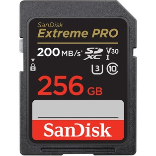 SanDisk 256GB Extreme PRO UHS-II SDXC Memory Card 300 MB/s