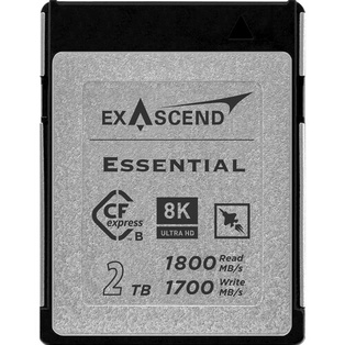 Exascend 2TB Essential Series CFexpress Type B Memory Card 1800 MB/s