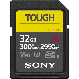 Sony 32GB SF-G TOUGH Series UHS-II SDHC Memory Card  300MB/s