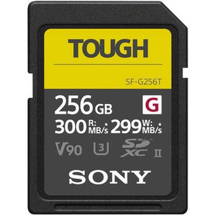 Sony 256GB SF-G TOUGH Series UHS-II SDXC Memory Card 300MB/s
