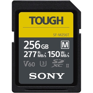 Sony 256GB SF-M Tough Series UHS-II SDXC Memory Card 277MB/s