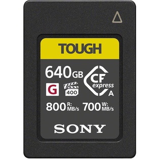 Sony 640GB CFexpress Type A TOUGH Memory Card 800 MB/s