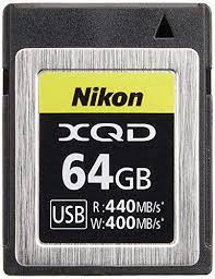 Nikon XQD Memory Card 64GB MC-XQ64G 440MB/s