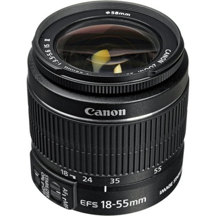 Canon EF-S 18-55mm f/3.5-5.6 IS II Lens (pre owned)