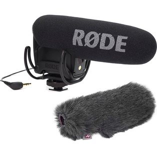 RODE VideoMic Pro Camera-Mount Shotgun Microphone Kit with Rycote Windshield