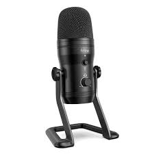 FIFINE K690 USB MIC WITH FOUR POLAR PATTERNS, GAIN DIALS, A LIVE MONITORING JACK & A MUTE BUTTON K690