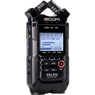 Zoom H4n Pro 4-Input / 4-Track Portable Handy Recorder with Onboard X/Y Mic Capsule